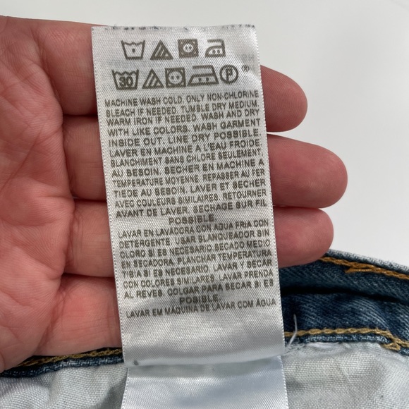 Levi’s 550 Relaxed Fit Men’s Denim Blue Jeans - Size 38 x 32 - Picture 8 of 10